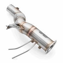 Downpipe BMW X5 F15 M50d for 2014-2019 model, enhancing performance with durable stainless steel design.