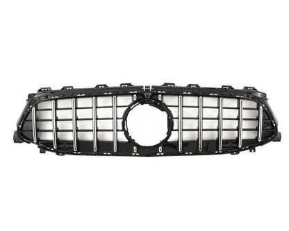Mercedes Front Grille CLA C118 X118 2023– – High-quality GT Panamericana grille with perfect fit | Mercedes Etumaski CLA C118 X118 2023– | Mercedes Kühlergrill CLA C118 X118 2023–