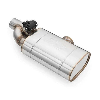 RM Poikittaisten Läpivientien Sport Äänenvaimennin - (With Electric Valve) EV04