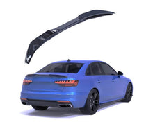 (Audi A4 S4 B9 Takalippa - Takaspoileri 2019–2024 Kiiltävä musta. - Audi A4 S4 B9 Rear Spoiler 2019–2024 – Gloss black. - Audi A4 S4 B9 Heckspoiler 2019–2024 – Glänzend schwarz.)