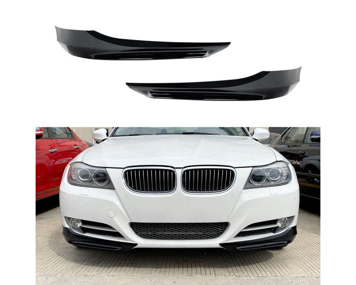 BMW E90 E91 LCI etulippa / etuspoileri M-Tech kiiltävän musta | BMW E90 E91 LCI front lip / front spoiler M-Tech glossy black | BMW E90 E91 LCI Frontlippe / Frontspoiler M-Tech glänzend schwarz